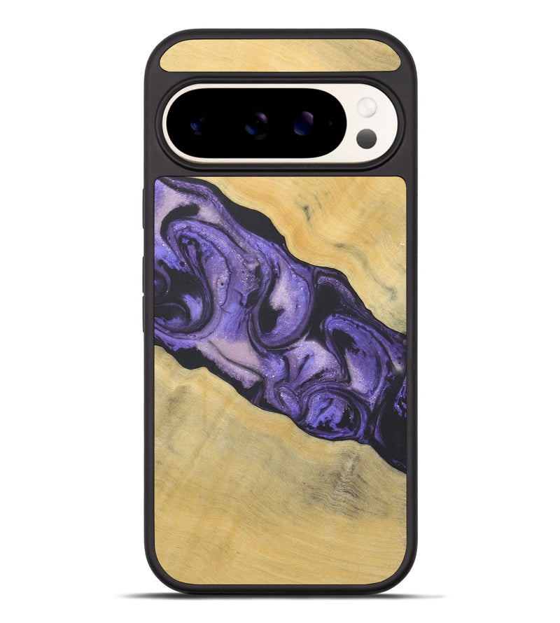 Pixel 9 Pro XL Wood+Resin Phone Case - Enrique (Purple, 718688)