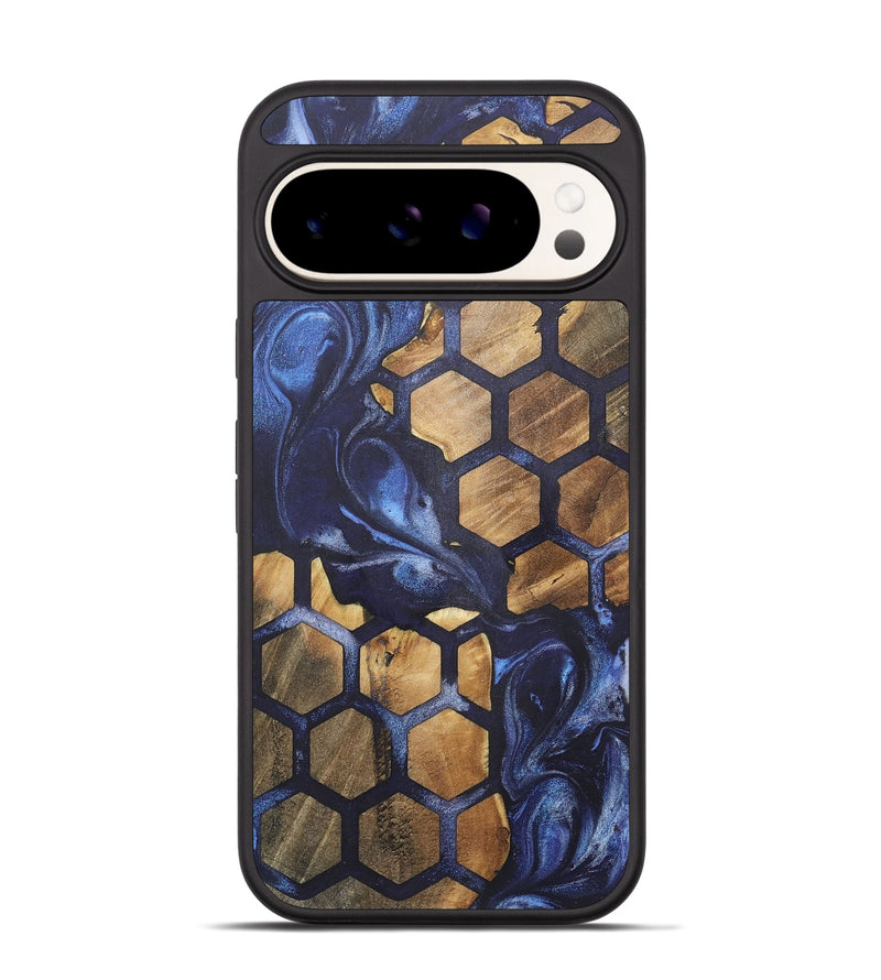 Pixel 9 Pro Wood+Resin Phone Case - Sophia (Pattern, 718695)