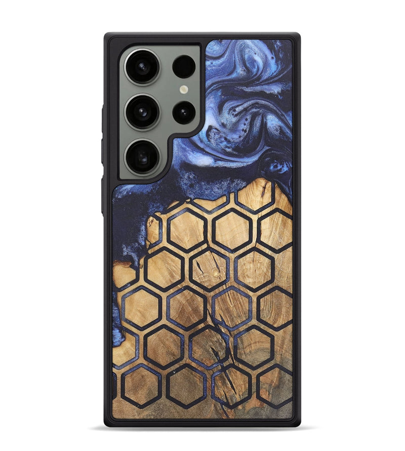 Galaxy S24 Ultra Wood+Resin Phone Case - Garrett (Pattern, 718705)