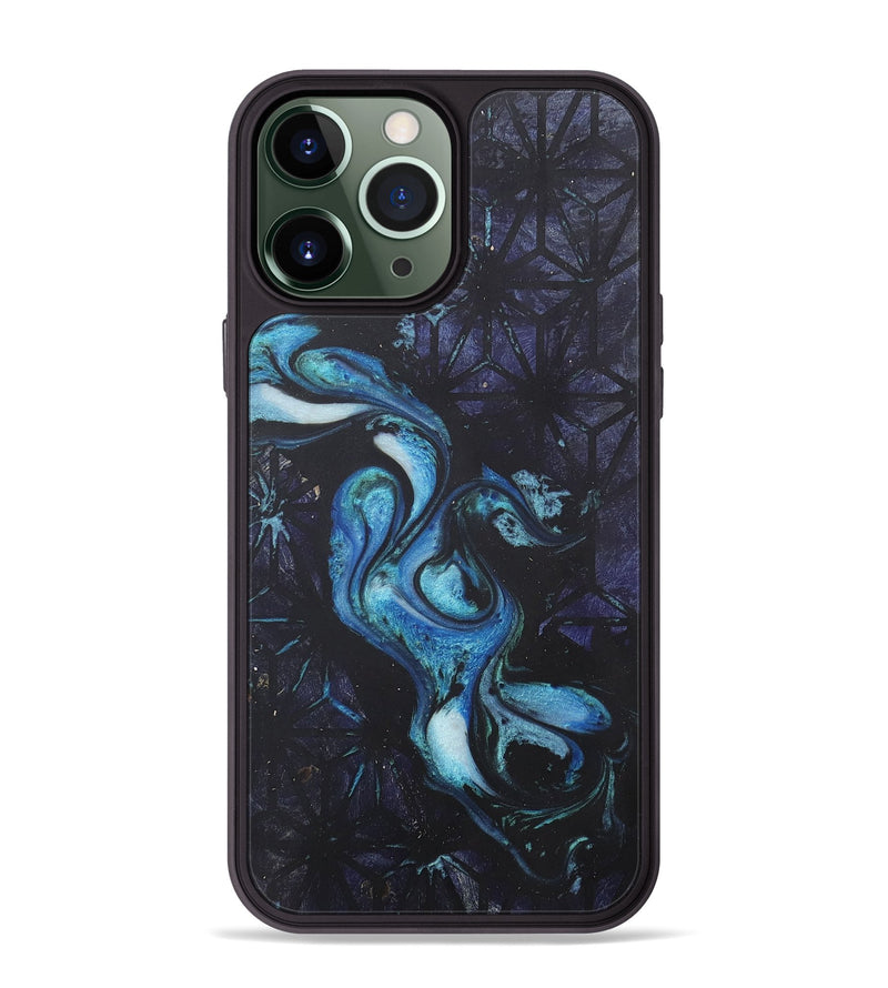 iPhone 13 Pro Max Wood+Resin Phone Case - Everleigh (Pattern, 718712)