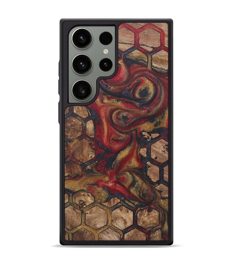 Galaxy S24 Ultra Wood+Resin Phone Case - Shaq (Pattern, 718791)