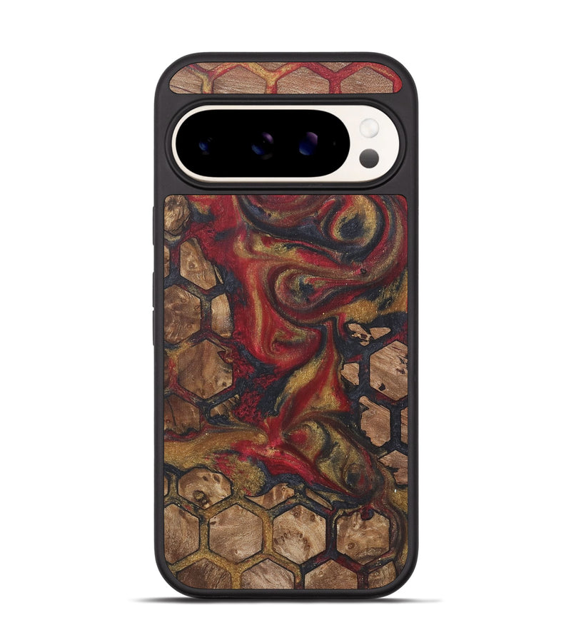 Pixel 9 Pro Wood+Resin Phone Case - Shaq (Pattern, 718791)