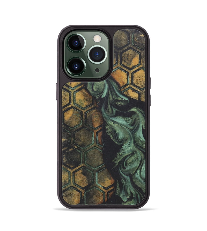 iPhone 13 Pro Wood+Resin Phone Case - Anthony (Pattern, 718799)