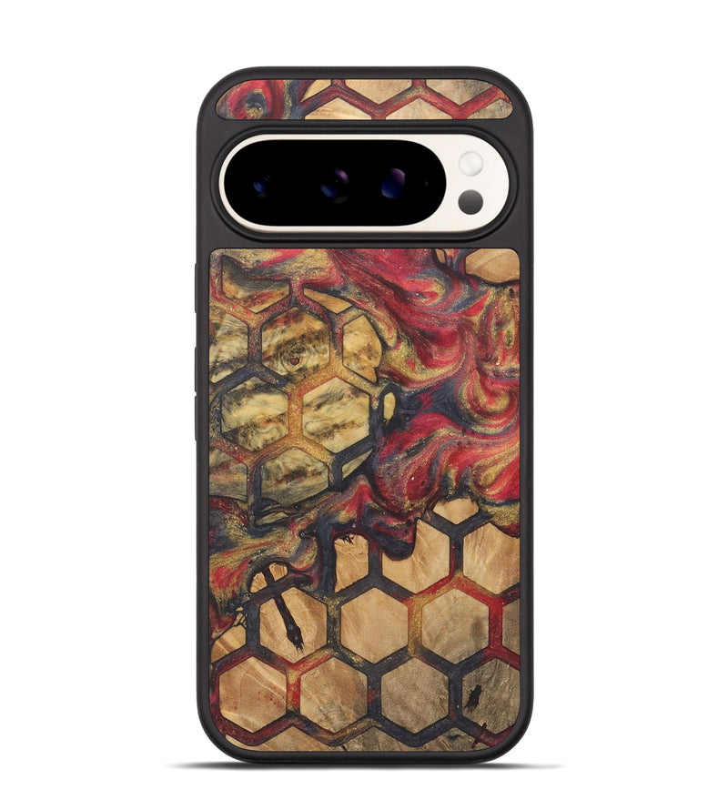 Pixel 9 Pro Wood+Resin Phone Case - Darlene (Pattern, 718803)