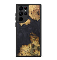 Galaxy S22 Ultra Wood+Resin Phone Case - Kali (Pure Black, 718815)