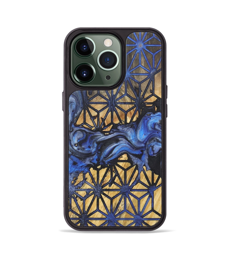 iPhone 13 Pro Wood+Resin Phone Case - Freya (Pattern, 718927)