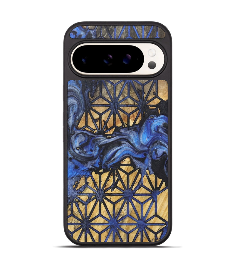 Pixel 9 Pro Wood+Resin Phone Case - Freya (Pattern, 718927)