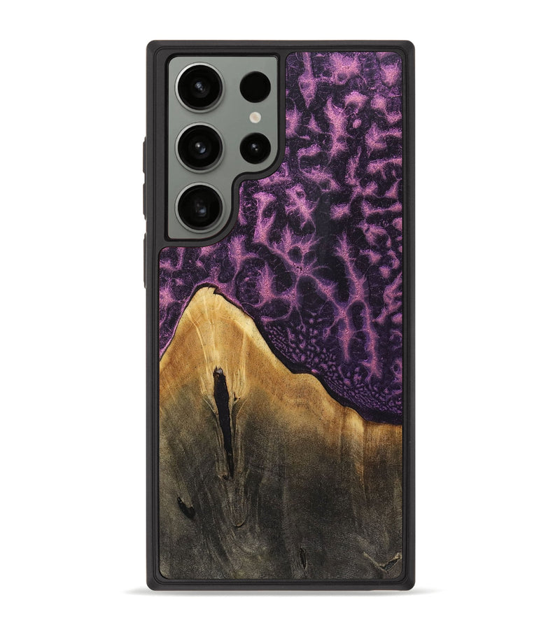 Galaxy S23 Ultra Wood+Resin Phone Case - Audra (Static, 718976)