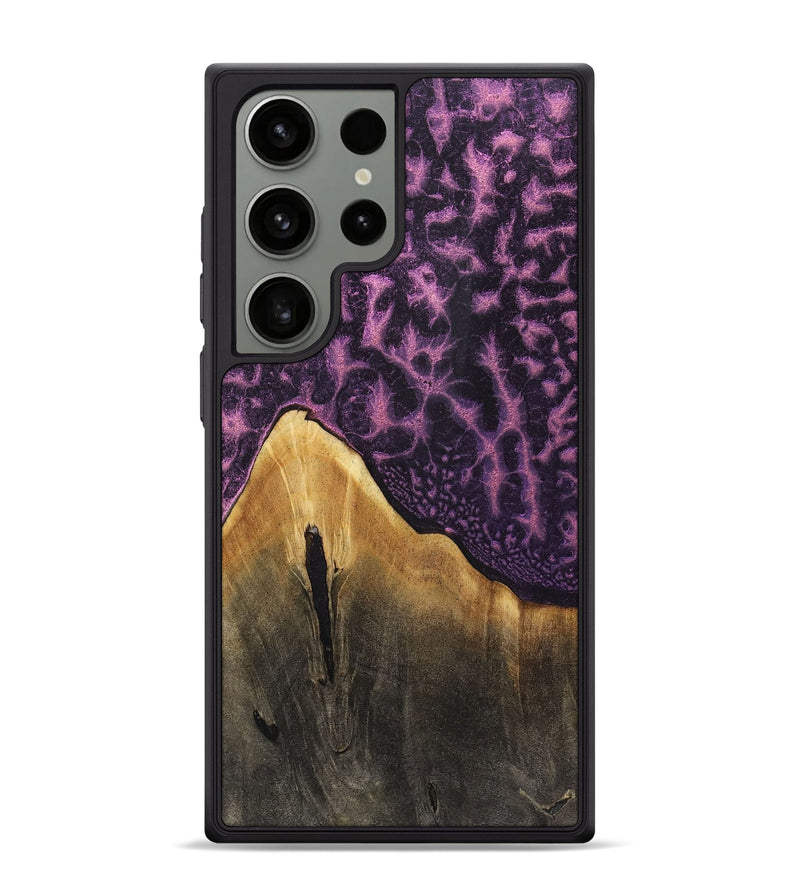 Galaxy S24 Ultra Wood+Resin Phone Case - Audra (Static, 718976)