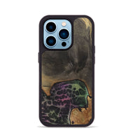 iPhone 14 Pro Wood+Resin Phone Case - Keith (Static, 718984)