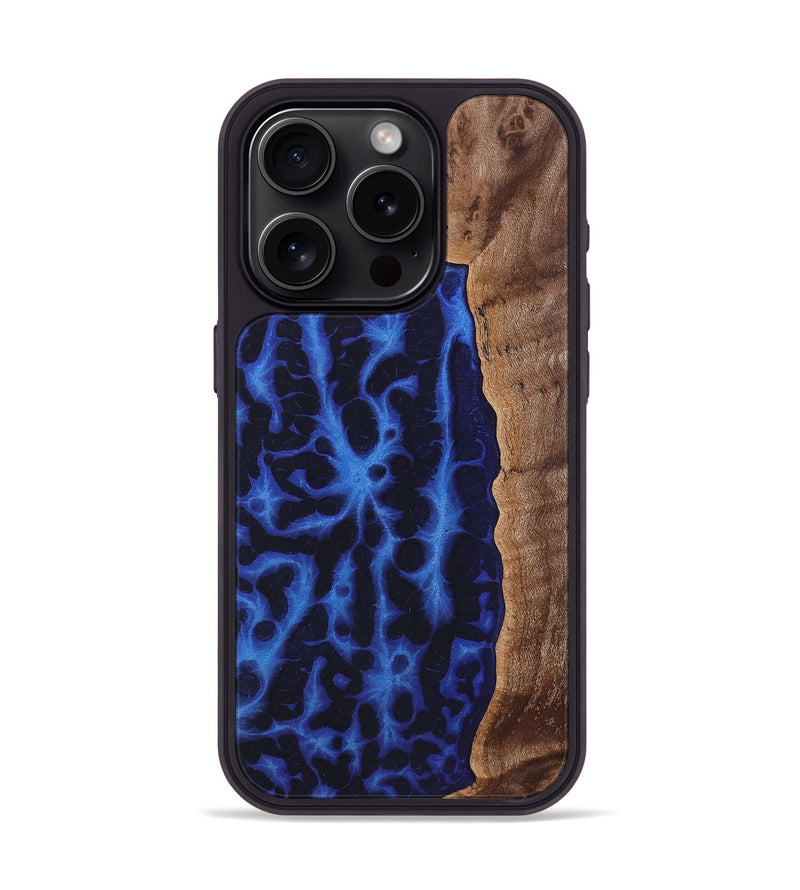 iPhone 15 Pro Wood+Resin Phone Case - Joyce (Static, 718988)