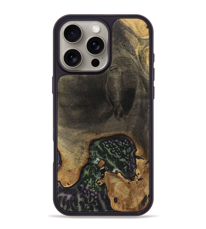 iPhone 16 Pro Max Wood+Resin Phone Case - Diane (Static, 718992)