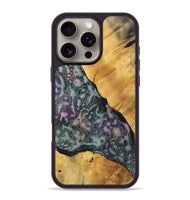 iPhone 16 Pro Max Wood+Resin Phone Case - Nicolas (Static, 718997)