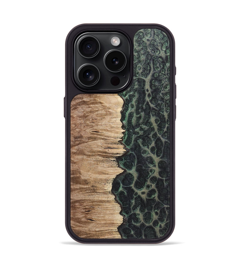 iPhone 15 Pro Wood+Resin Phone Case - Reese (Static, 719002)