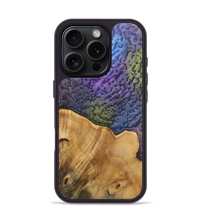 iPhone 16 Pro Wood+Resin Phone Case - Wilbur (Static, 719027)