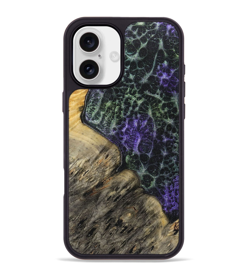 iPhone 16 Plus Wood+Resin Phone Case - Barbara (Static, 719035)