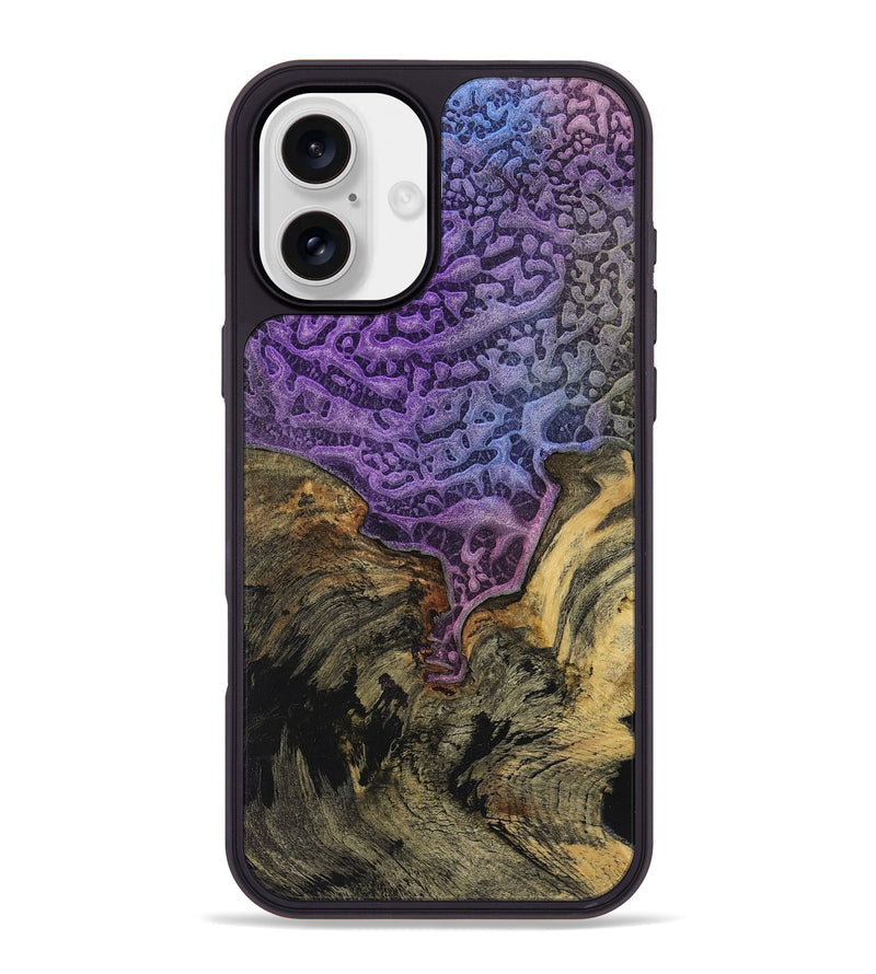 iPhone 16 Plus Wood+Resin Phone Case - Bryan (Static, 719036)