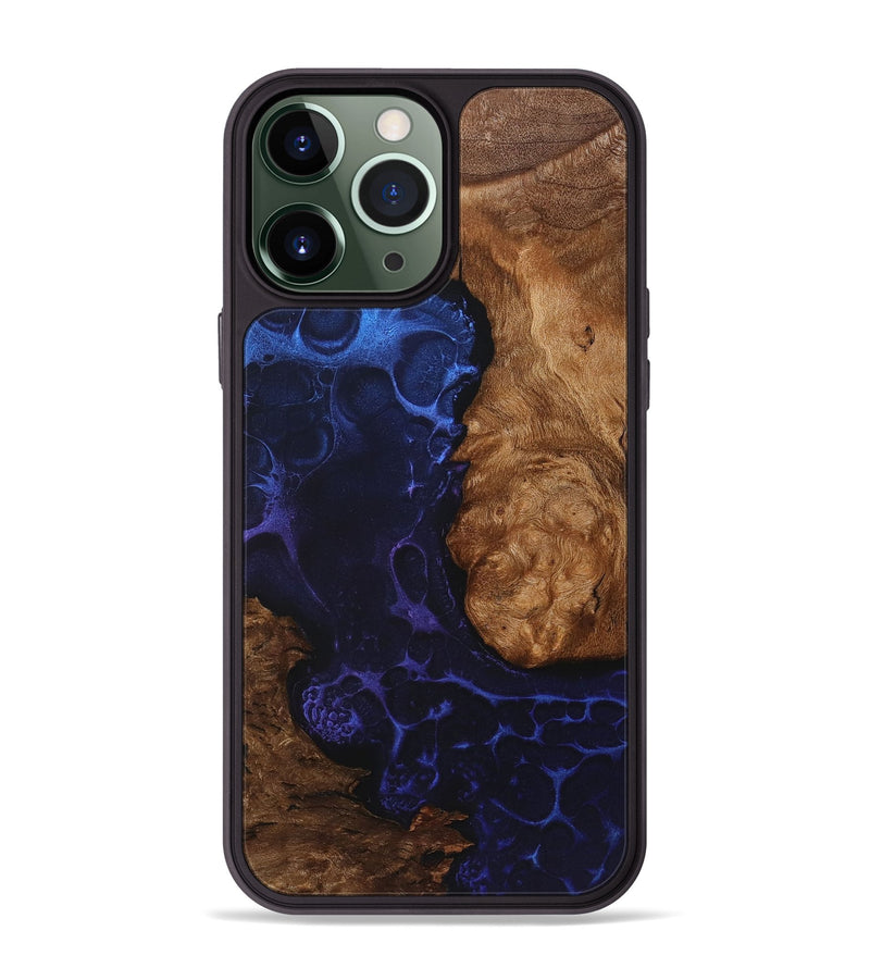 iPhone 13 Pro Max Wood+Resin Phone Case - Raelyn (Static, 719037)