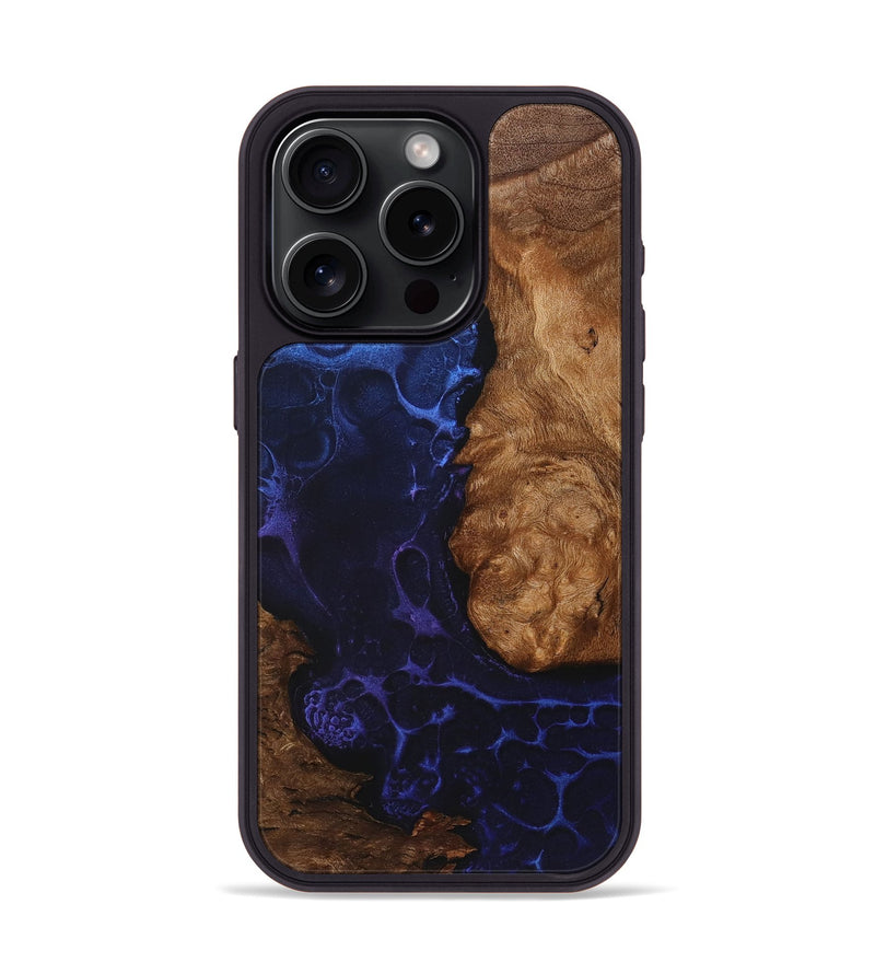 iPhone 15 Pro Wood+Resin Phone Case - Raelyn (Static, 719037)