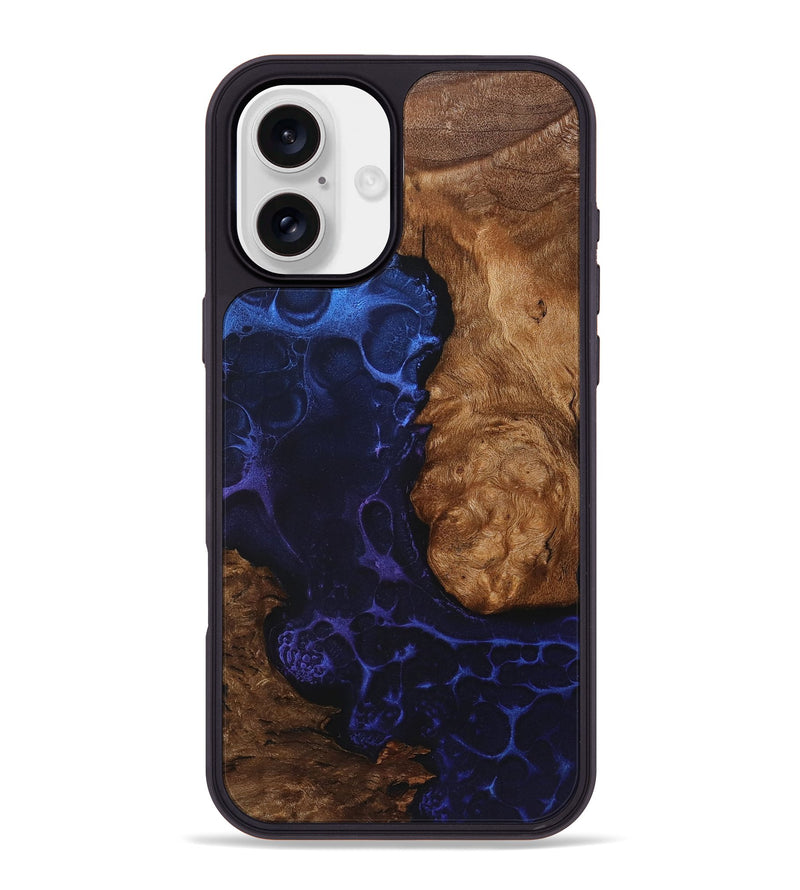 iPhone 16 Plus Wood+Resin Phone Case - Raelyn (Static, 719037)