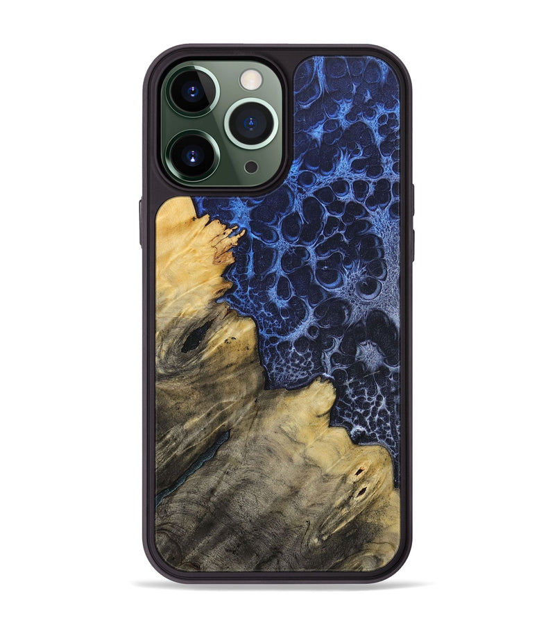 iPhone 13 Pro Max Wood+Resin Phone Case - Hudson (Static, 719046)