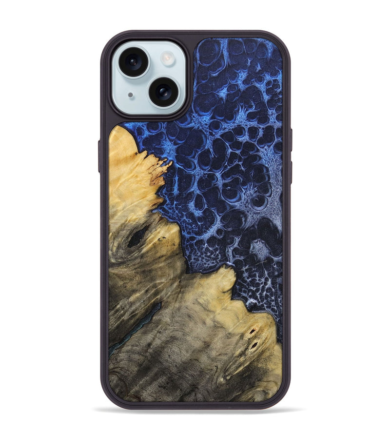 iPhone 15 Plus Wood+Resin Phone Case - Hudson (Static, 719046)