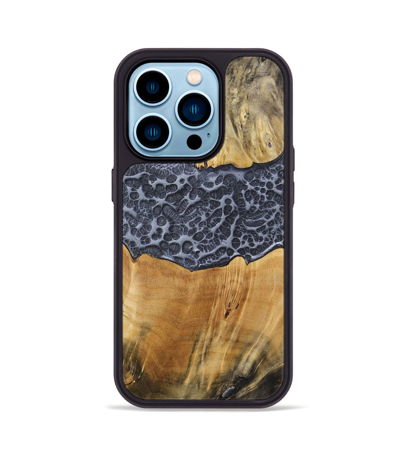 iPhone 14 Pro Wood+Resin Phone Case - Patsy (Static, 719047)