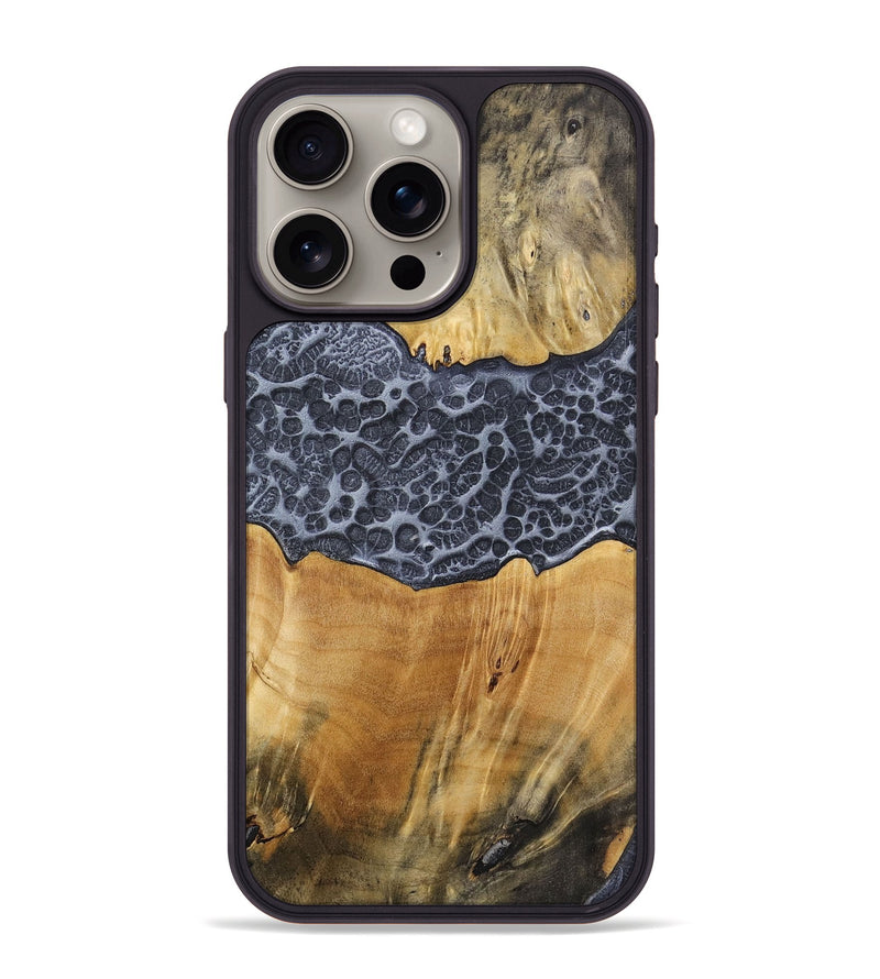 iPhone 15 Pro Max Wood+Resin Phone Case - Patsy (Static, 719047)