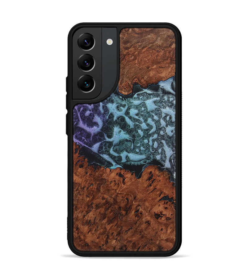 Galaxy S22 Plus Wood+Resin Phone Case - Chris (Static, 719049)