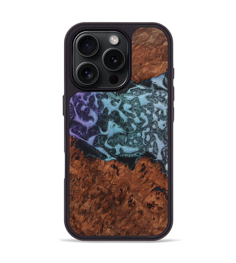 iPhone 16 Pro Wood+Resin Phone Case - Chris (Static, 719049)