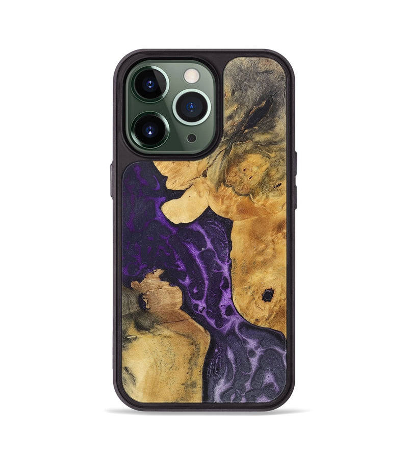 iPhone 13 Pro Wood+Resin Phone Case - Ty (Static, 719051)