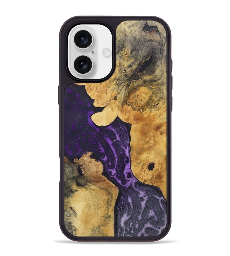 iPhone 16 Plus Wood+Resin Phone Case - Ty (Static, 719051)