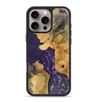 iPhone 16 Pro Max Wood+Resin Phone Case - Ty (Static, 719051)