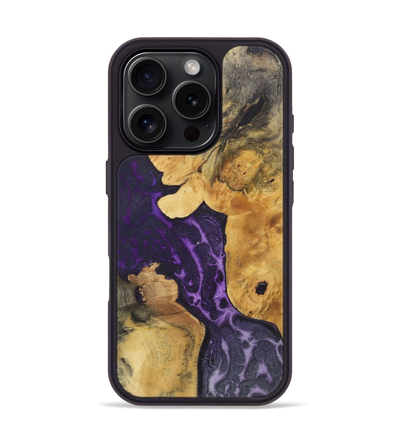 iPhone 16 Pro Wood+Resin Phone Case - Ty (Static, 719051)