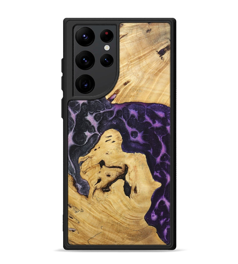 Galaxy S22 Ultra Wood+Resin Phone Case - Julianna (Static, 719053)