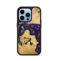 iPhone 14 Pro Wood+Resin Phone Case - Julianna (Static, 719053)