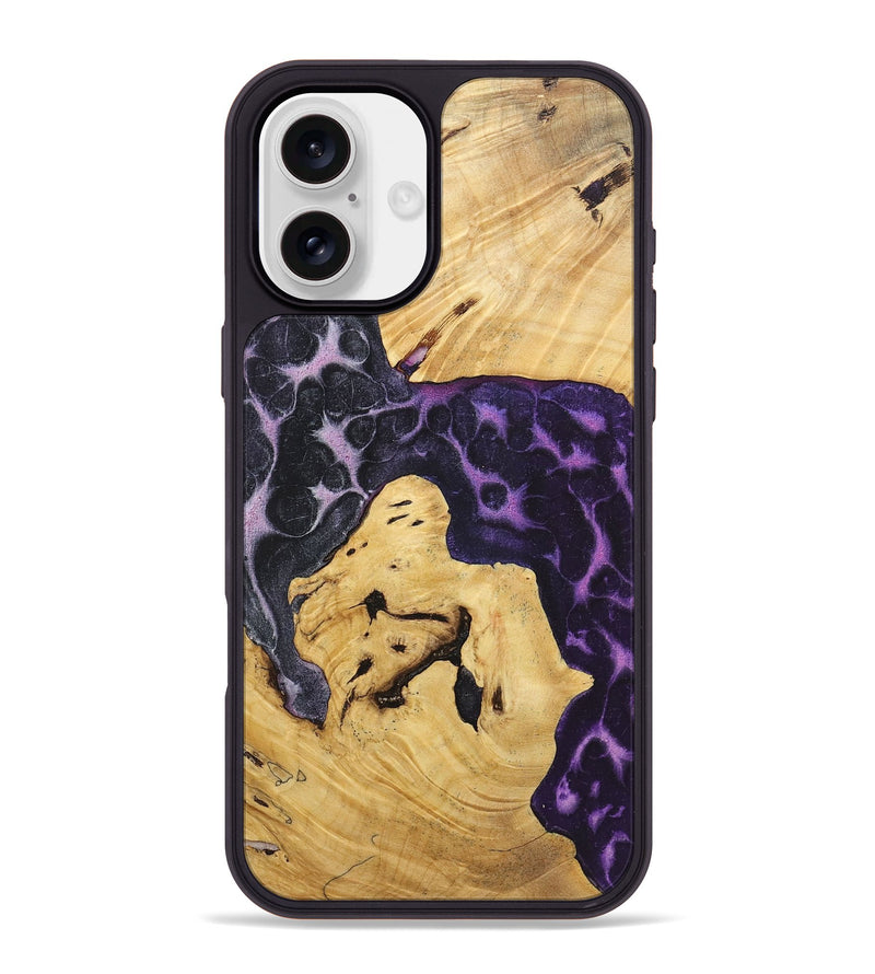 iPhone 16 Plus Wood+Resin Phone Case - Julianna (Static, 719053)