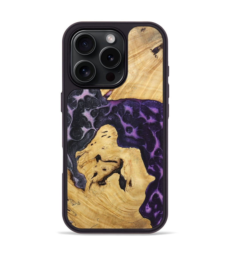 iPhone 16 Pro Wood+Resin Phone Case - Julianna (Static, 719053)