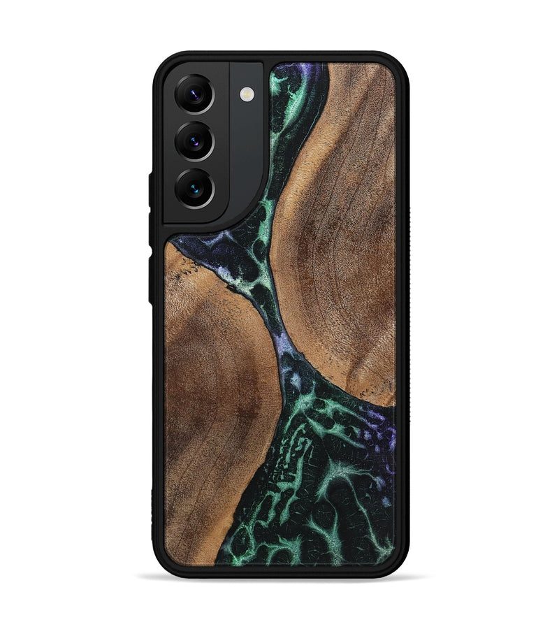 Galaxy S22 Plus Wood+Resin Phone Case - Bessie (Static, 719056)