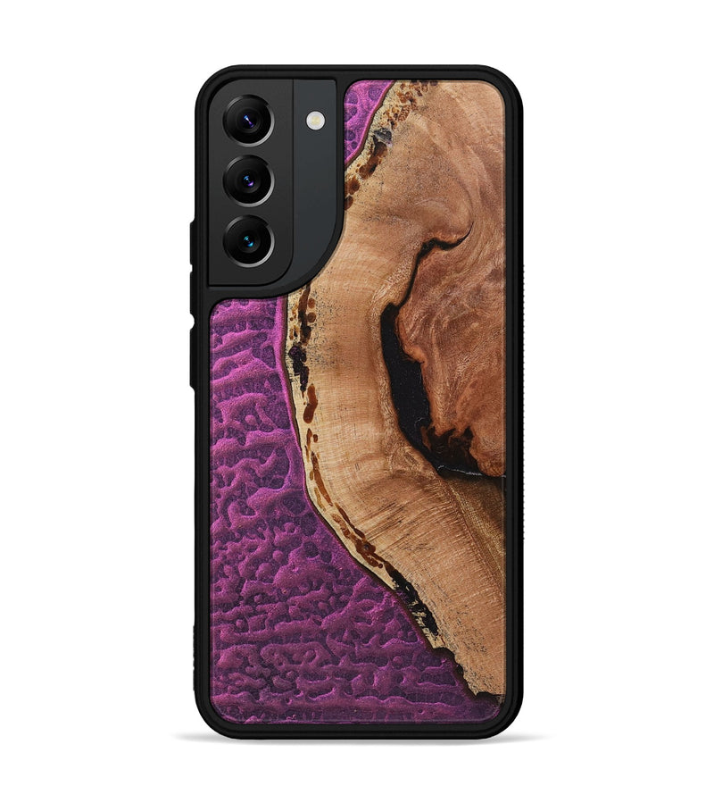 Galaxy S22 Plus Wood+Resin Phone Case - Keisha (Static, 719058)