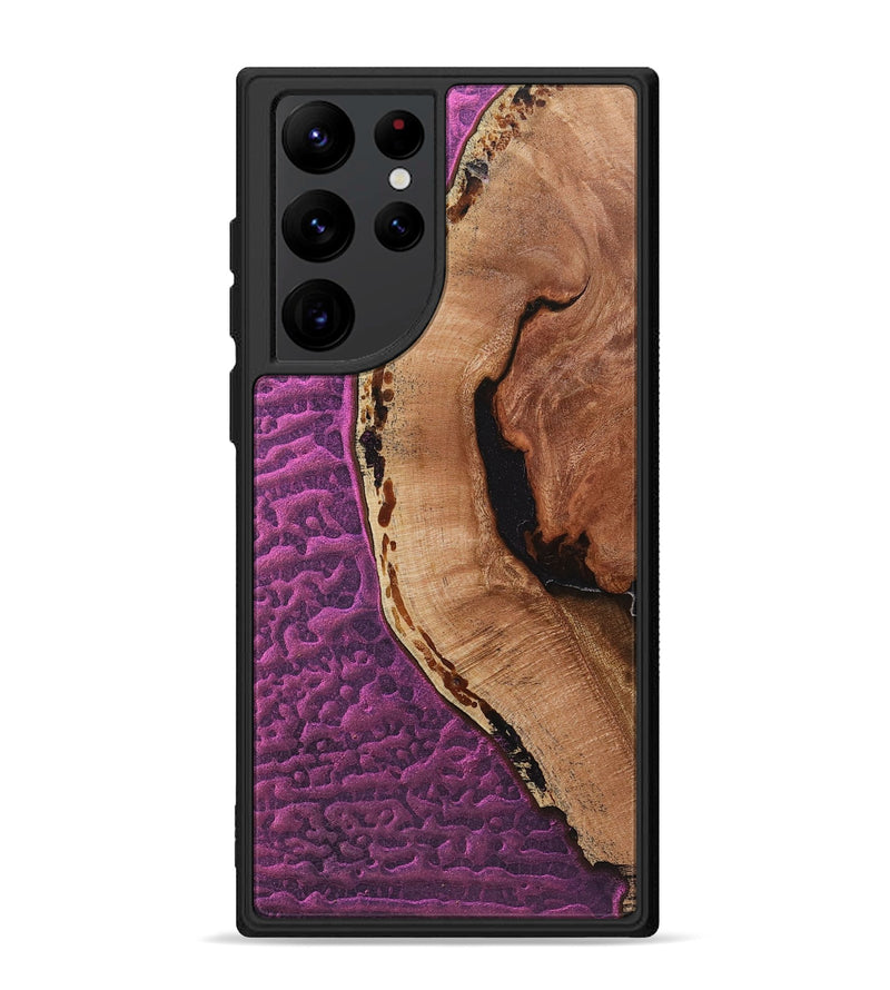 Galaxy S22 Ultra Wood+Resin Phone Case - Keisha (Static, 719058)