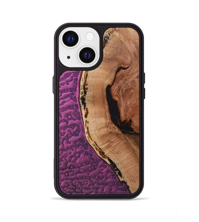 iPhone 13 Wood+Resin Phone Case - Keisha (Static, 719058)