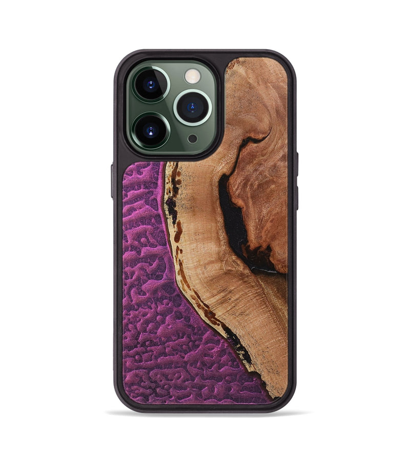 iPhone 13 Pro Wood+Resin Phone Case - Keisha (Static, 719058)