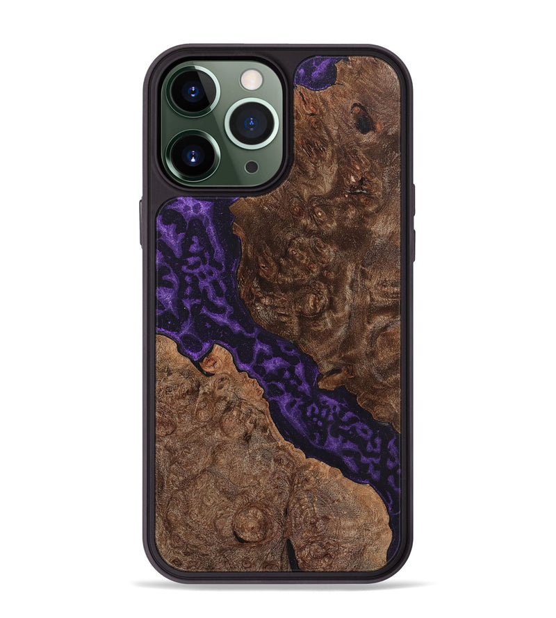 iPhone 13 Pro Max Wood+Resin Phone Case - Rodrigo (Static, 719059)