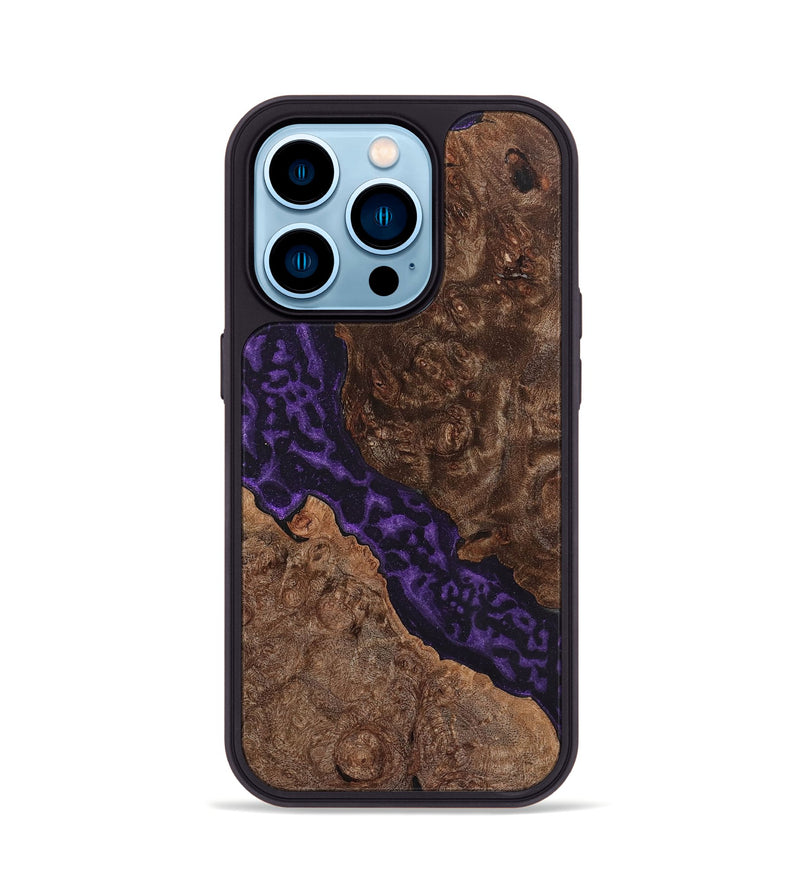 iPhone 14 Pro Wood+Resin Phone Case - Rodrigo (Static, 719059)