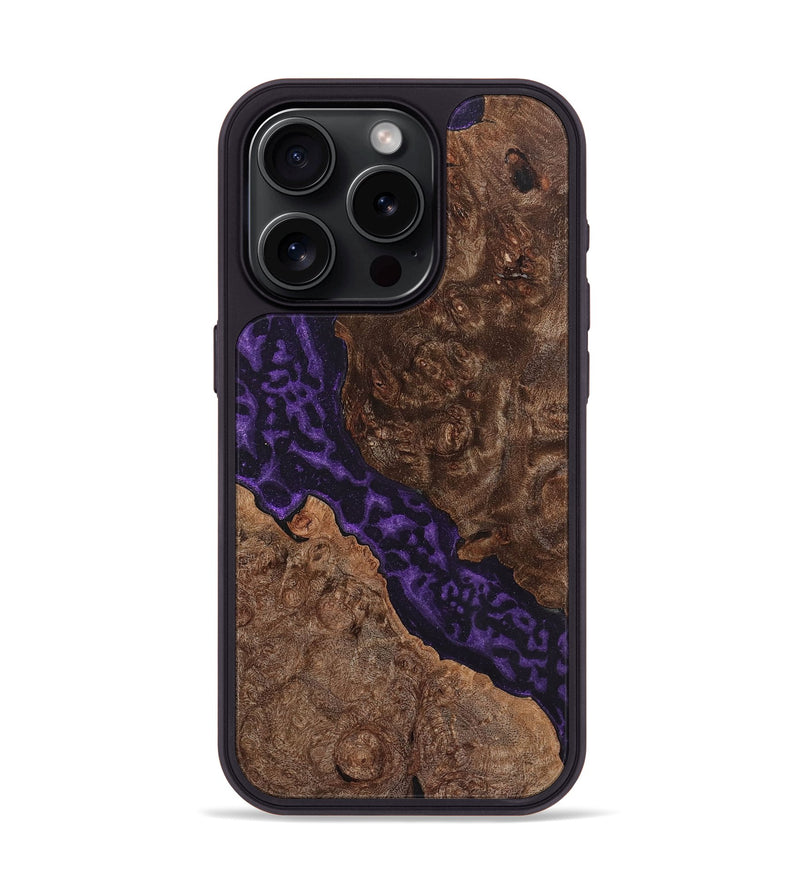 iPhone 15 Pro Wood+Resin Phone Case - Rodrigo (Static, 719059)