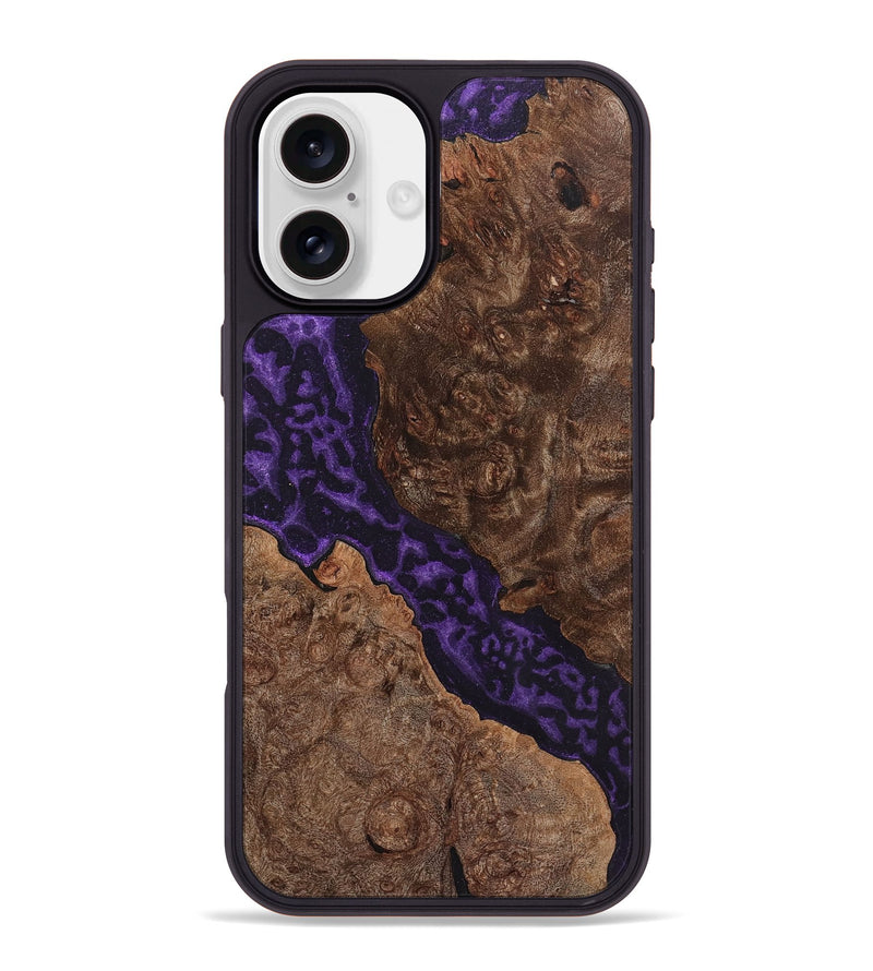 iPhone 16 Plus Wood+Resin Phone Case - Rodrigo (Static, 719059)