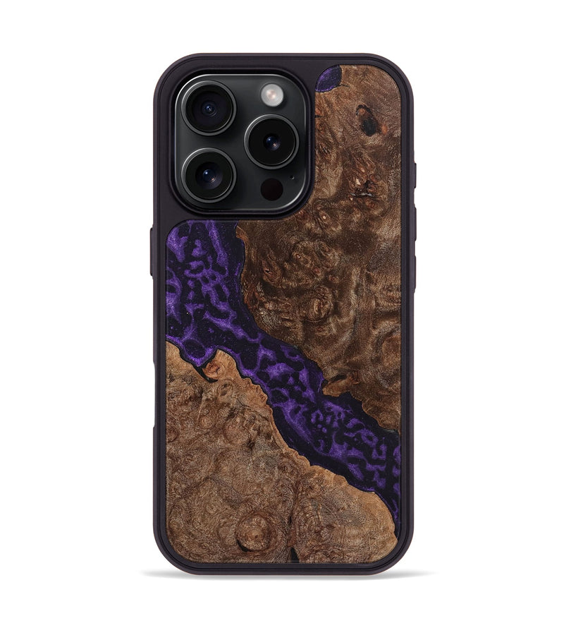 iPhone 16 Pro Wood+Resin Phone Case - Rodrigo (Static, 719059)