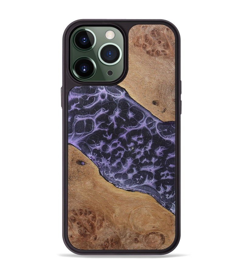 iPhone 13 Pro Max Wood+Resin Phone Case - Ayanna (Static, 719063)