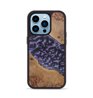 iPhone 14 Pro Wood+Resin Phone Case - Ayanna (Static, 719063)